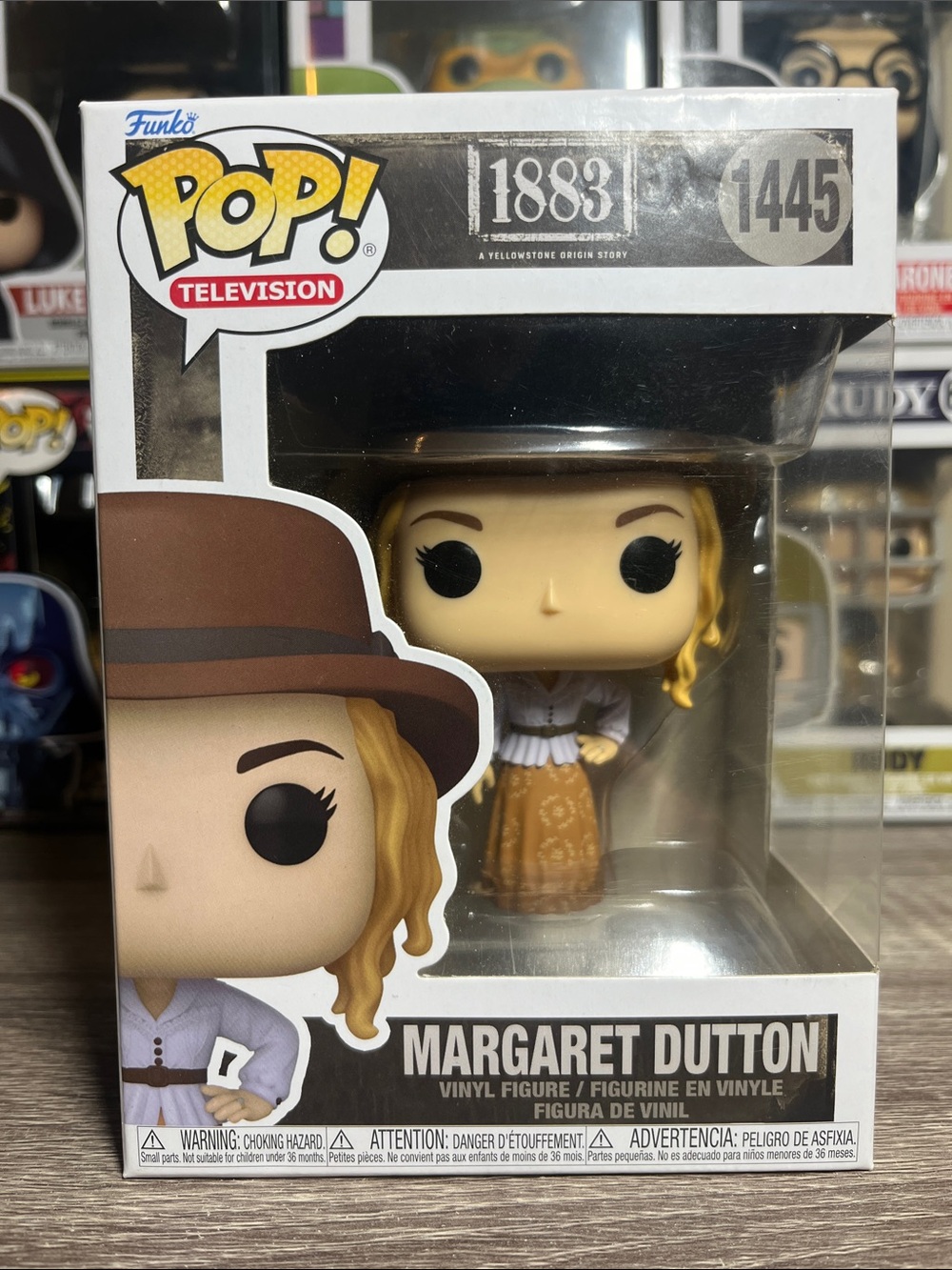 Funko Pop! Television Margaret Dutton Vinyl Figure - Brown, White, Gold